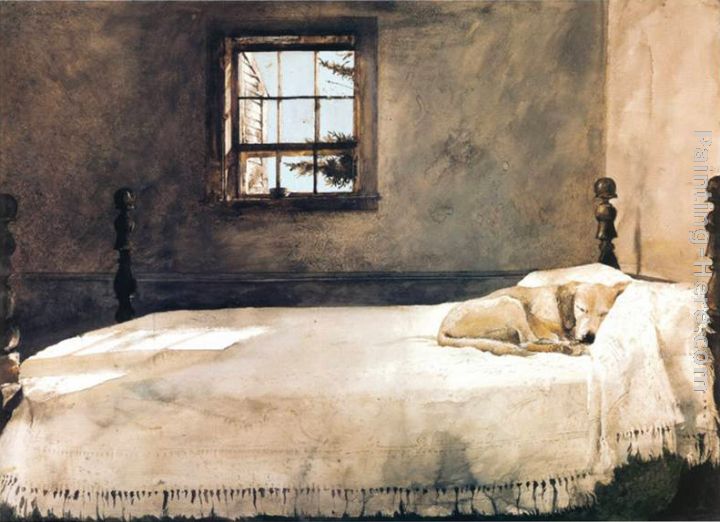 Andrew Wyeth Master Bedroom painting anysize 50% off