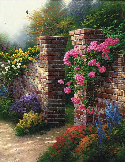 Painting Of Garden