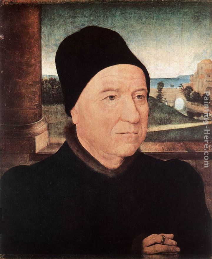 Hans Memling Portrait of an Old Man painting anysize 50% off
