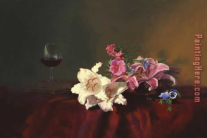 Alexei Antonov Wineglass with Bouquet