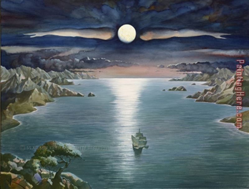 Vladimir Kush Majellan's Voyage